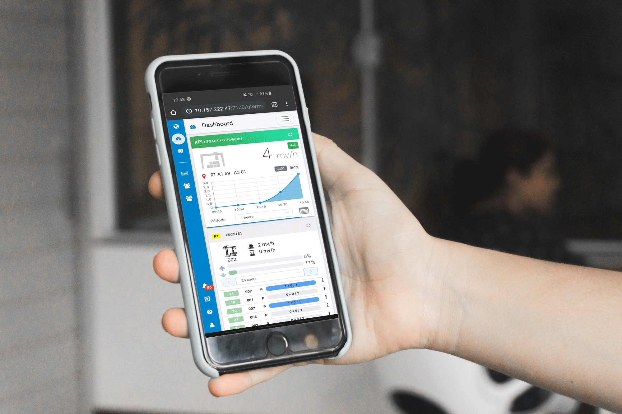 Container and Roro Management software